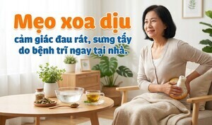 Mẹo xoa dịu cảm giác đau rát, sưng tấy do bệnh trĩ ngay tại nhà