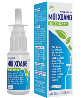 Hướng dẫn xịt mũi, rửa mũi cho người bị viêm xoang nghẹt cứng mũi