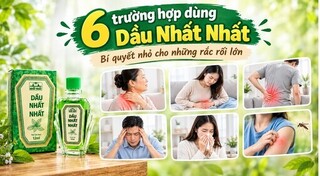 6 trường hợp dùng Dầu Nhất Nhất: Bí quyết nhỏ cho những rắc rối lớn