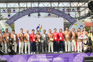 Quốc kỳ Việt Nam tung bay tại ASIAD 2026
