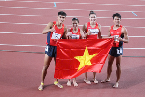 Điền kinh Việt Nam giành HCĐ nghẹt thở ở ASIAD 2026: Bản lĩnh vượt qua 'dàn sao' nhập tịch