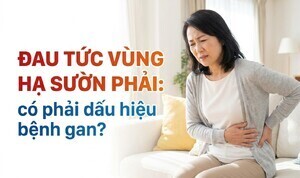 Đau tức vùng hạ sườn phải: có phải dấu hiệu bệnh gan?
