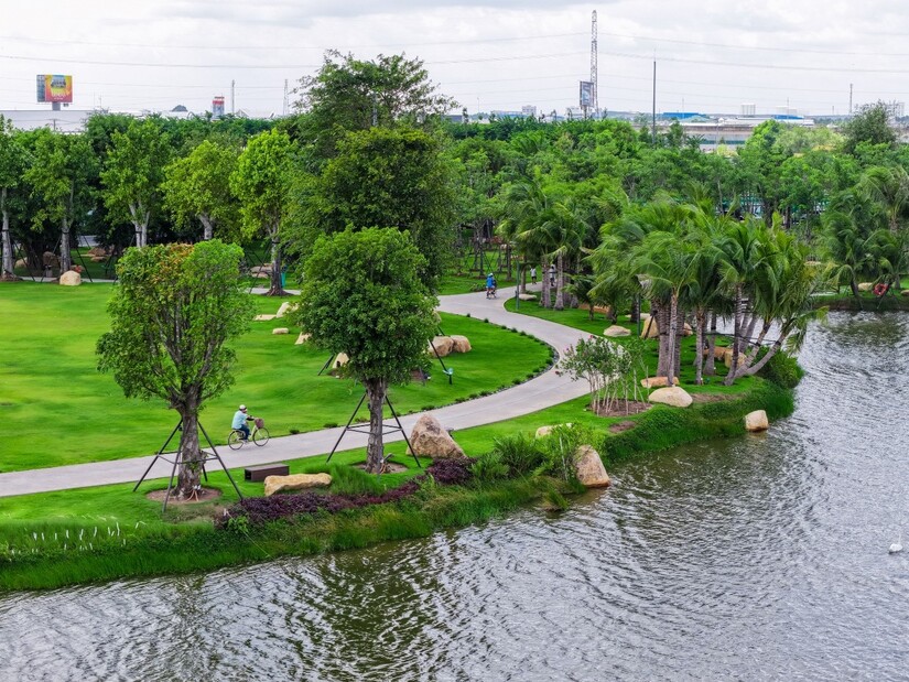 Cung đường dạo bộ trong lành khoáng đạt tại Eco Retreat.