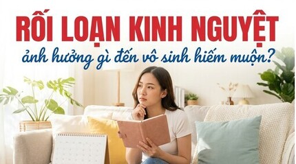 Rối loạn kinh nguyệt ảnh hưởng gì đến vô sinh hiếm muộn?