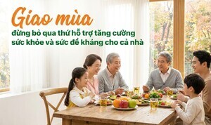 Giao mùa, đừng bỏ qua thứ hỗ trợ tăng cường sức khỏe và sức đề kháng