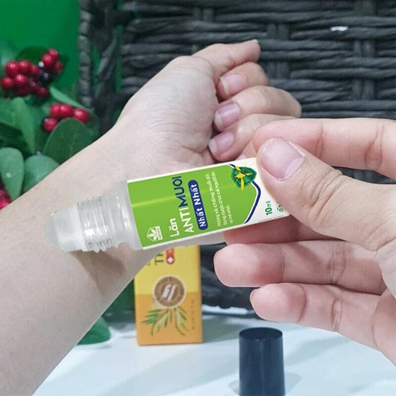 Lăn Antimuoi: vừa ngăn ngừa muỗi, vừa giảm sưng ngứa do muỗi đốt