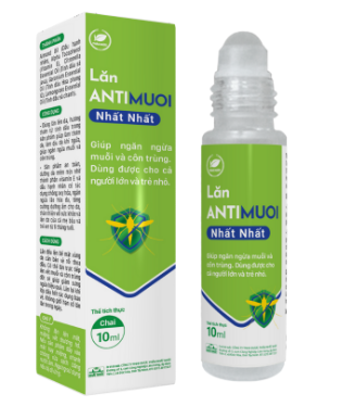 Lăn Antimuoi: vừa ngăn ngừa muỗi, vừa giảm sưng ngứa do muỗi đốt