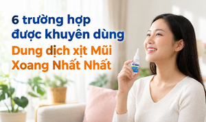 6 trường hợp được khuyên dùng Dung dịch xịt Mũi Xoang Nhất Nhất