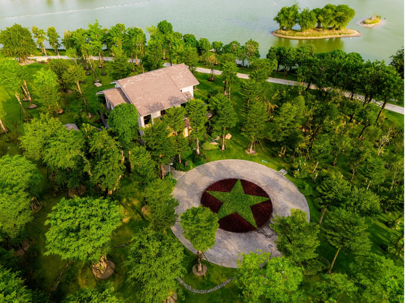 Retreat Forest có mật độ cây xanh lớn nhất đô thị Eco Retreat.