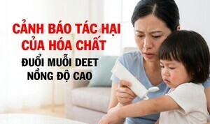 Cảnh báo tác hại của hóa chất đuổi muỗi deet nồng độ cao