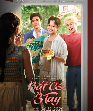 Steven Nguyễn thay đổi hình tượng, kết hợp Ngô Kiến Huy, Otis trong phim hài tình cảm ra mắt tháng 12