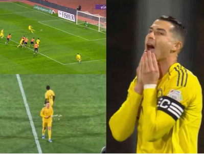 Ronaldo nổi giận sau pha đá hỏng phạt đền