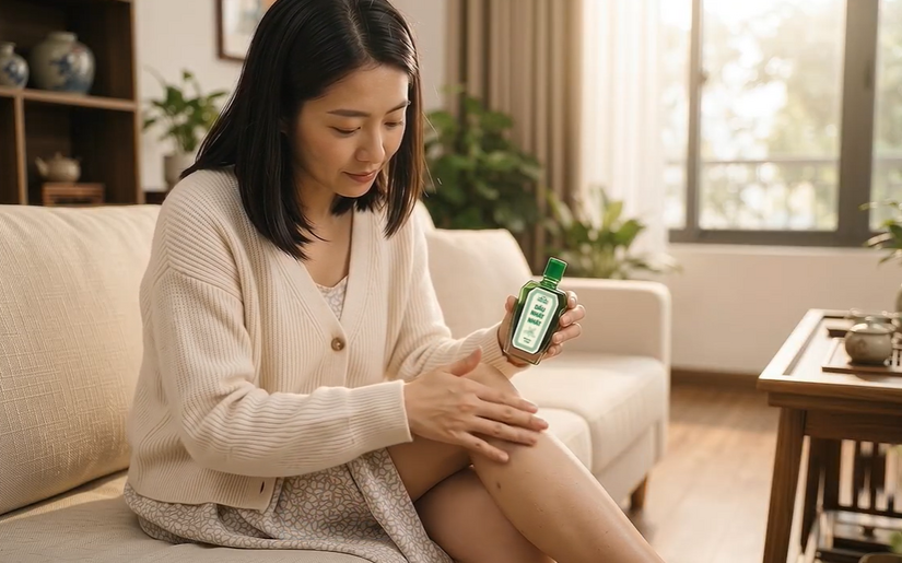 Cách sử dụng Dầu Nhất Nhất khi bị cảm lạnh, nghẹt mũi, mỏi xương khớp