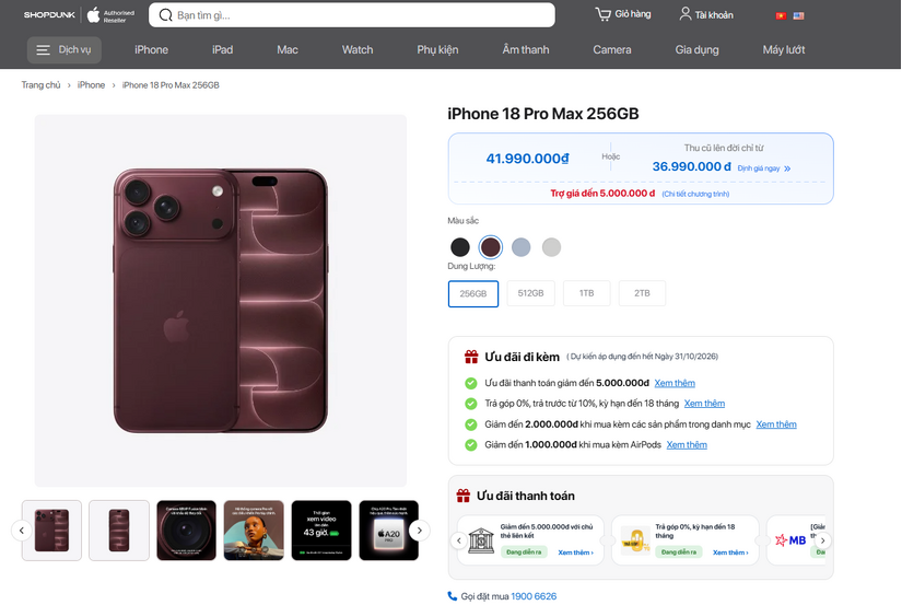 Một tháng dùng iPhone 18 Pro Max: Pin có giữ được như lúc mới mua?