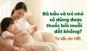 Bà bầu và trẻ nhỏ có dùng được thuốc bôi muỗi đốt không? tư vấn