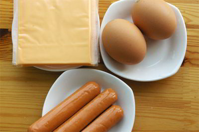 Cách làm món bánh mì cuộn trứng