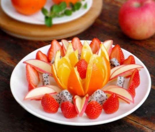 Cách bày trí đĩa trái cây đẹp mắt dễ làm bạn nên biết tổng hợp 50 cách bày  dĩa trái cây đẹp mắt