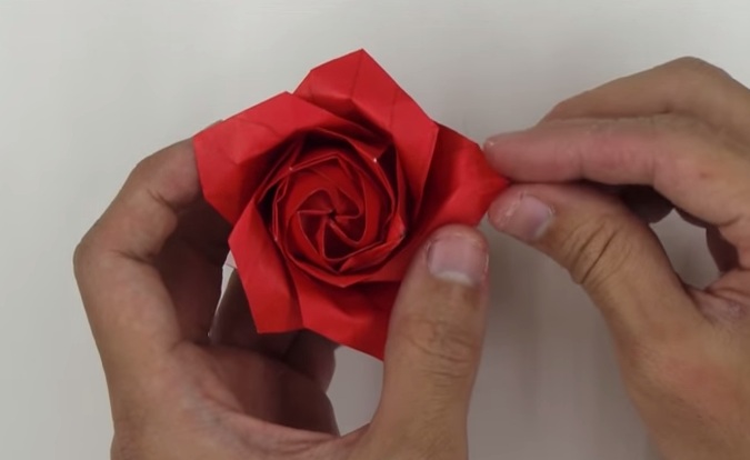 Cách gấp hoa giấy origami cho bông hoa sống động như thật
