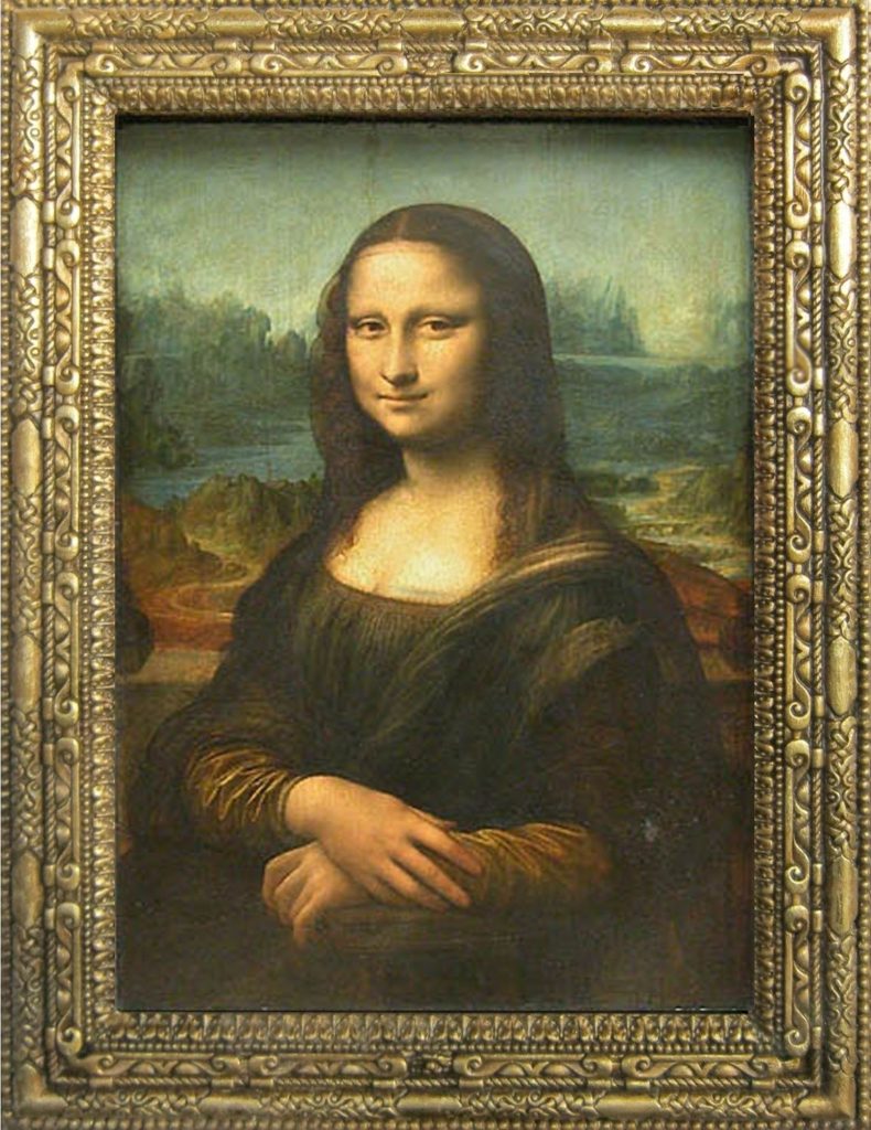 Vẽ Nàng Mona Lisa Bằng Bút Sáp Màu - YouTube