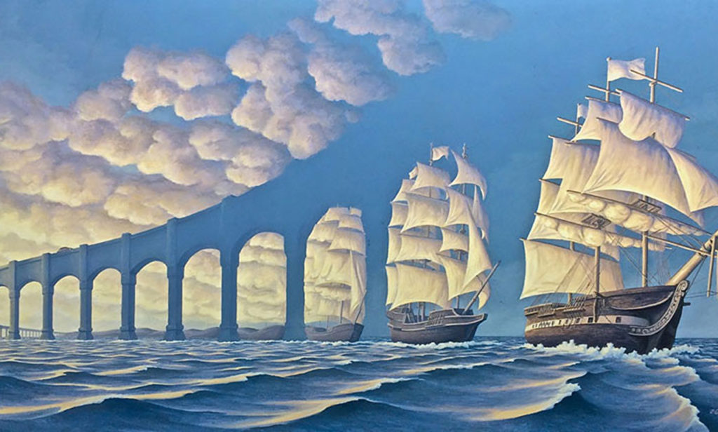  tranh đánh lừa thị giác nhờ những họa sĩ với tài năng