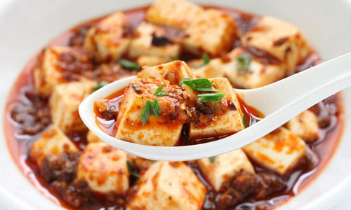 Đậu hũ Tứ Xuyên là món ăn trứ danh của ẩm thực Trung Quốc