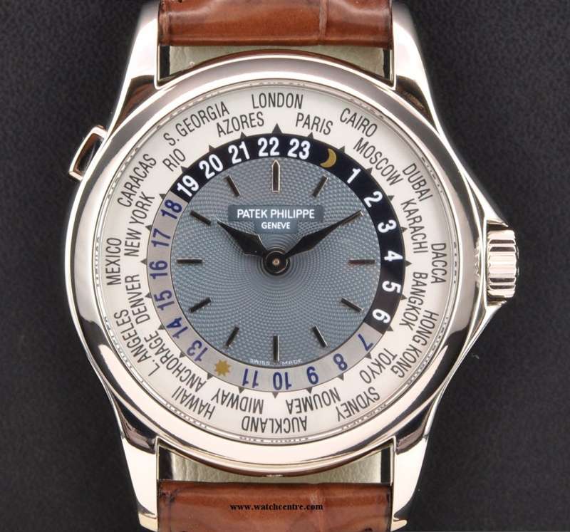 Platinum World Time là sự kết hợp đắt đỏ giữa đá quý và đồng hồ