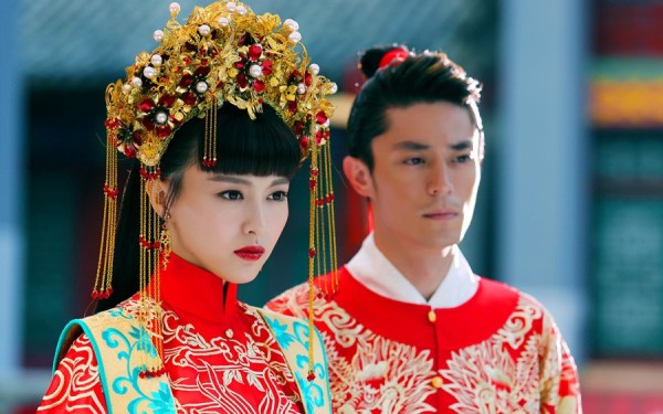 Tạo hình cô dâu đẹp diễm lệ của Đường Yên trong bộ phim Kim Ngọc Lương Duyên
